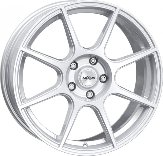 Axxion X2 race silber lackiert 8x19 ET40 - LK5/112 ML72.6