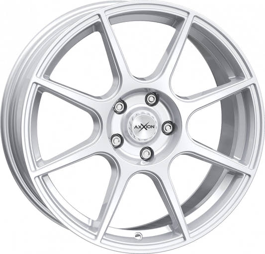 Axxion X2 race silber lackiert Alufelge 8x19 Zoll ET35 LK 5x114.3 ML72.6