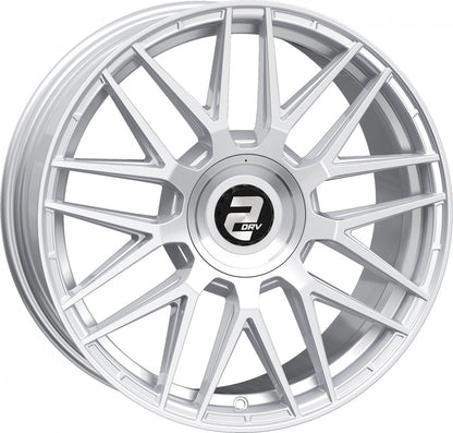 2DRV WH43 race silber lackiert Alufelge 8x18 Zoll ET48 LK 5x112 ML66.6