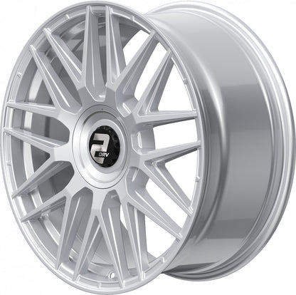 2DRV WH43 race silber lackiert 8.5x19 ET48 - LK5/112 ML66.6