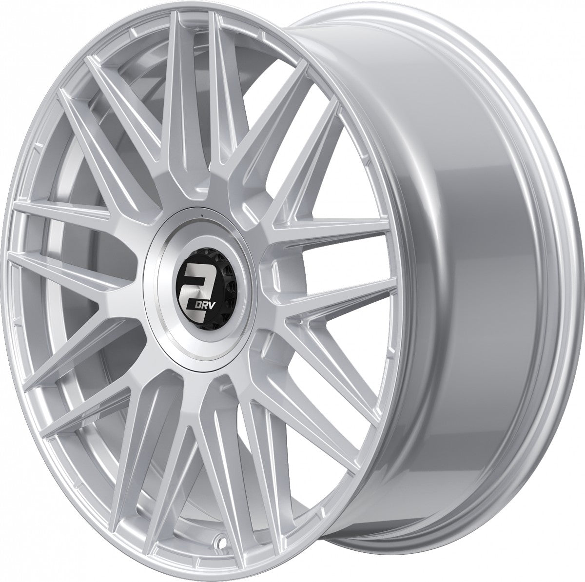 2DRV WH43 race silber lackiert 8.5x20 ET48 - LK5/108 ML63.4