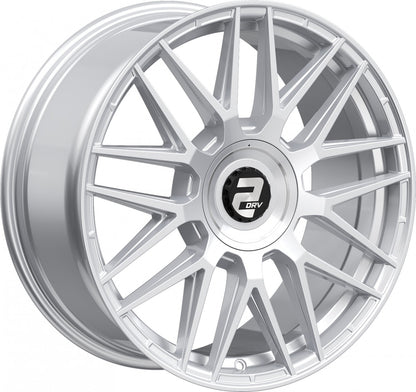 2DRV WH43 race silber lackiert Alufelge 9x20 Zoll ET48 LK 5x112 ML66.6 – Bild 3