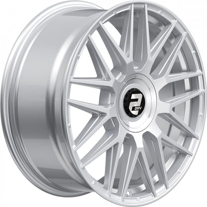 2DRV WH43 race silber lackiert Alufelge 9x20 Zoll ET48 LK 5x112 ML66.6 – Bild 4