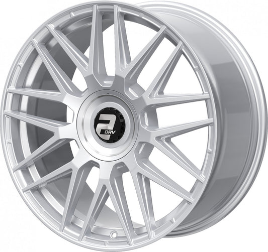 2DRV WH43 race silber lackiert 9x20 ET35 - LK5/114.3 ML72.6