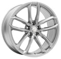 2DRV WH33 race silber lackiert Alufelge 8.5x19 Zoll ET35 LK 5x112 ML66.6