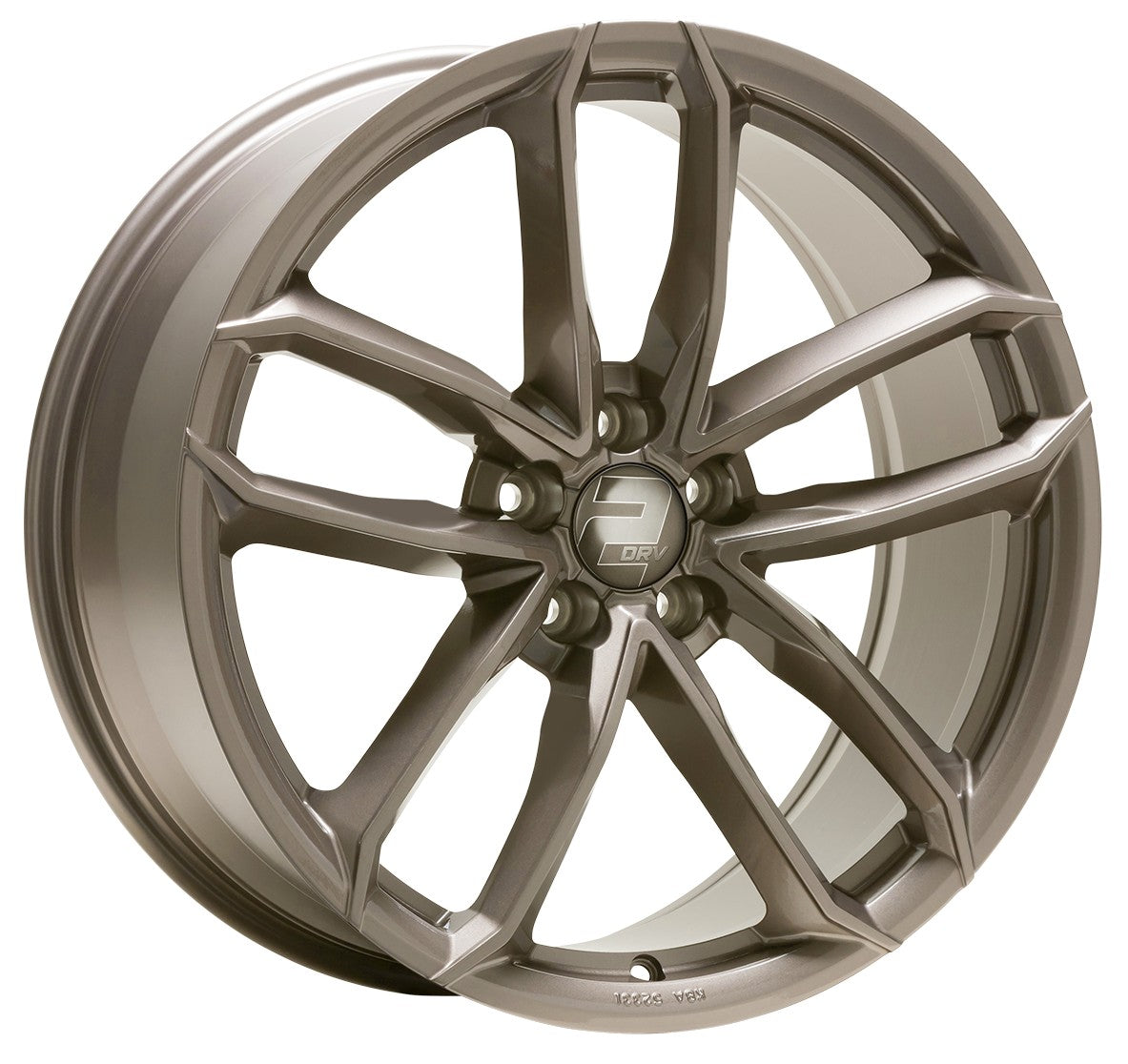 2DRV WH33 platin grau lackiert Alufelge