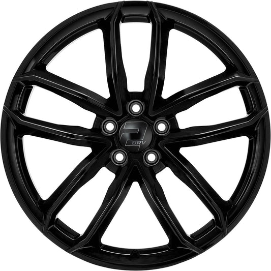 2DRV WH33 schwarz glänzend lackiert 8.5x19 ET25 - LK5/112 ML66.6