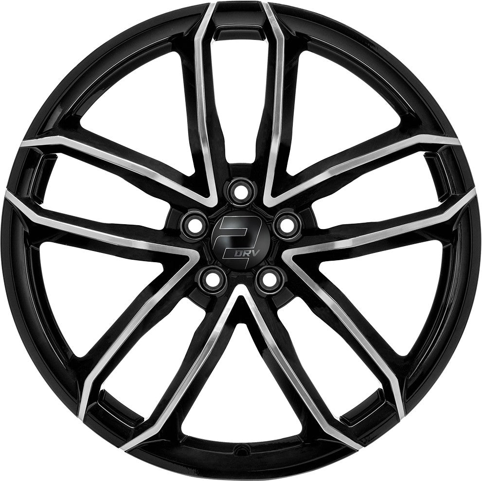 2DRV WH33 schwarz hochglanzpoliert 9x20 ET40 - LK5/112 ML66.6