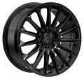 2DRV WH39 schwarz glänzend lackiert Alufelge 8.5x19 Zoll ET45 LK 5x112 ML66.6
