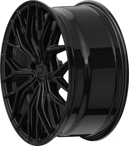 2DRV WH37 schwarz glanz lackiert 8x18 ET35 - LK5/120 ML72.6