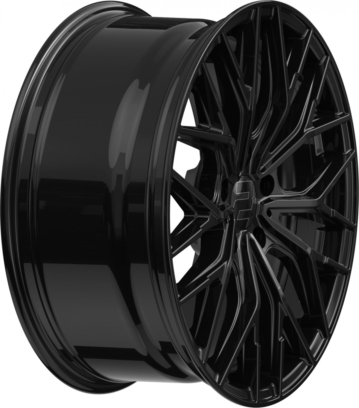 2DRV WH37 schwarz glanz lackiert 8.5x20 ET42 - LK5/112 ML66.6