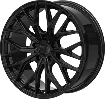 2DRV WH37 schwarz glanz lackiert 8.5x20 ET42 - LK5/112 ML66.6