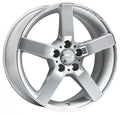 2DRV WH31 race silber lackiert Alufelge 7x17 Zoll ET47 LK 5x112 ML66.7