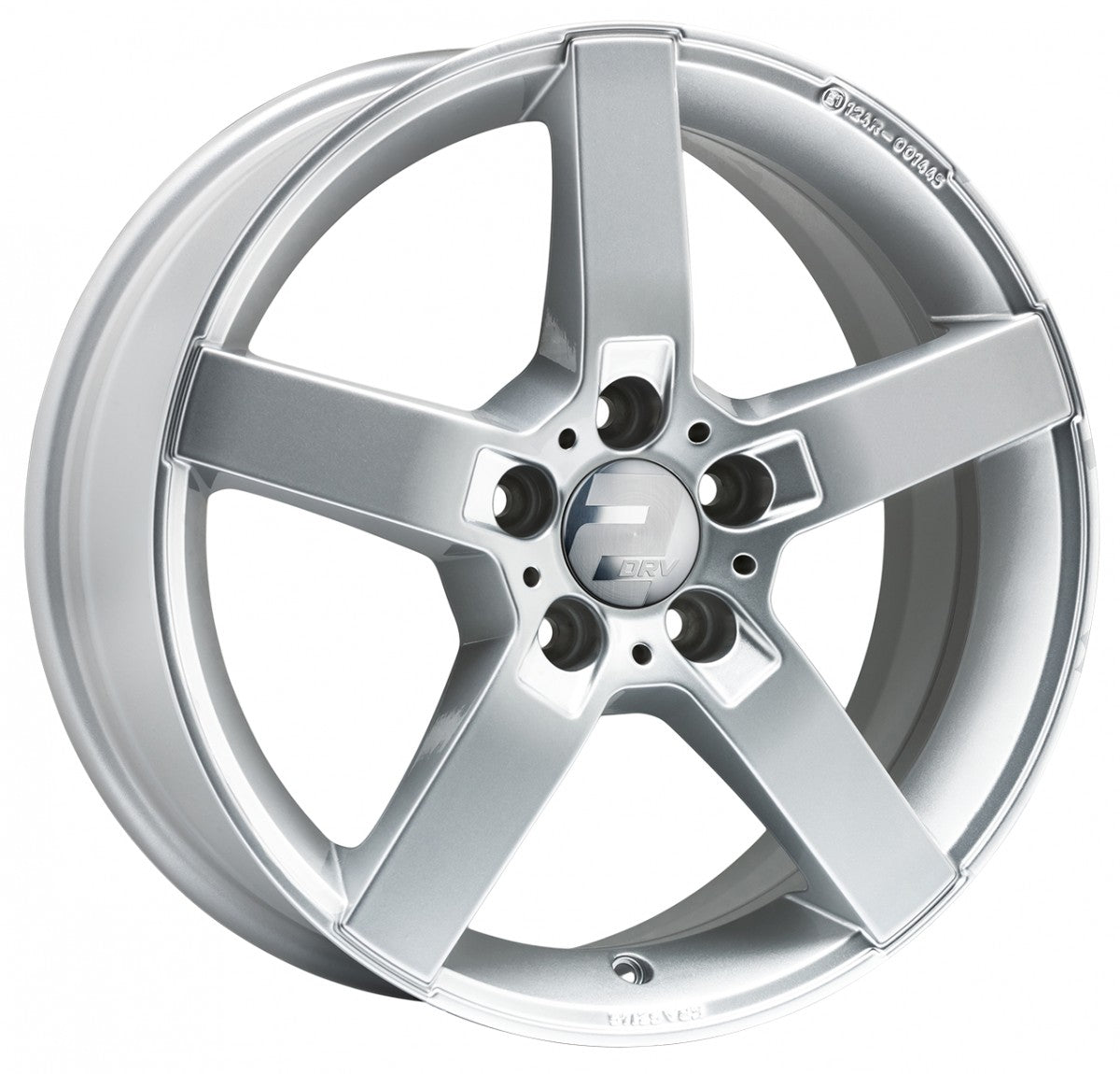 2DRV WH31 race silber lackiert 7x17 ET47 - LK5/112 ML66.7