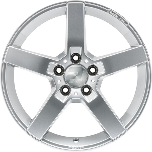 2DRV WH31 race silber lackiert 7x17 ET47 - LK5/112 ML66.7
