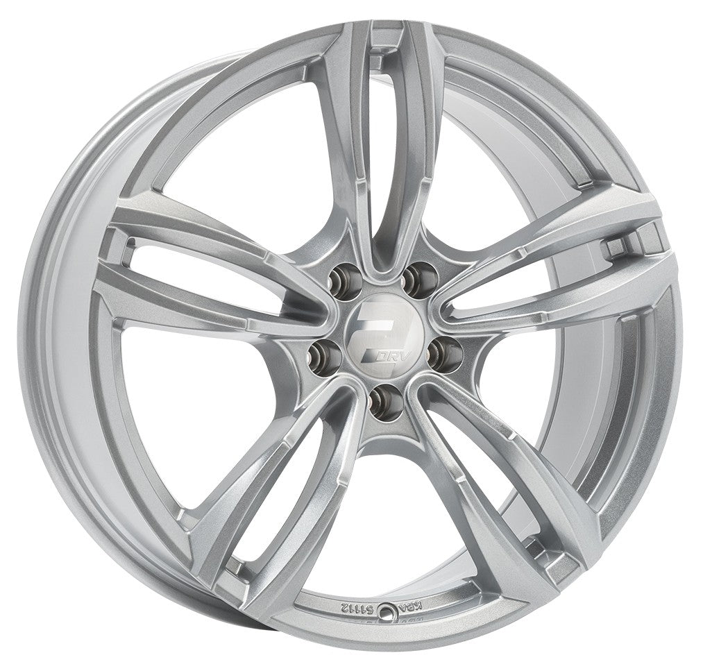 2DRV WH29 race silber lackiert 8.5x19 ET35 - LK5/120 ML72.6