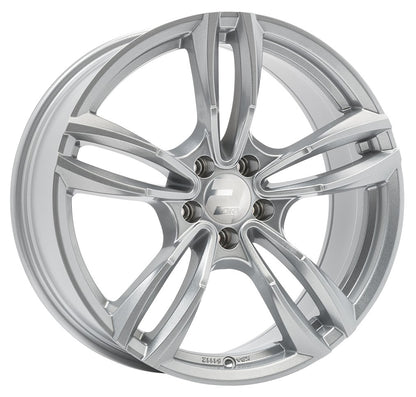 2DRV WH29 race silber lackiert 8.5x19 ET35 - LK5/120 ML72.6