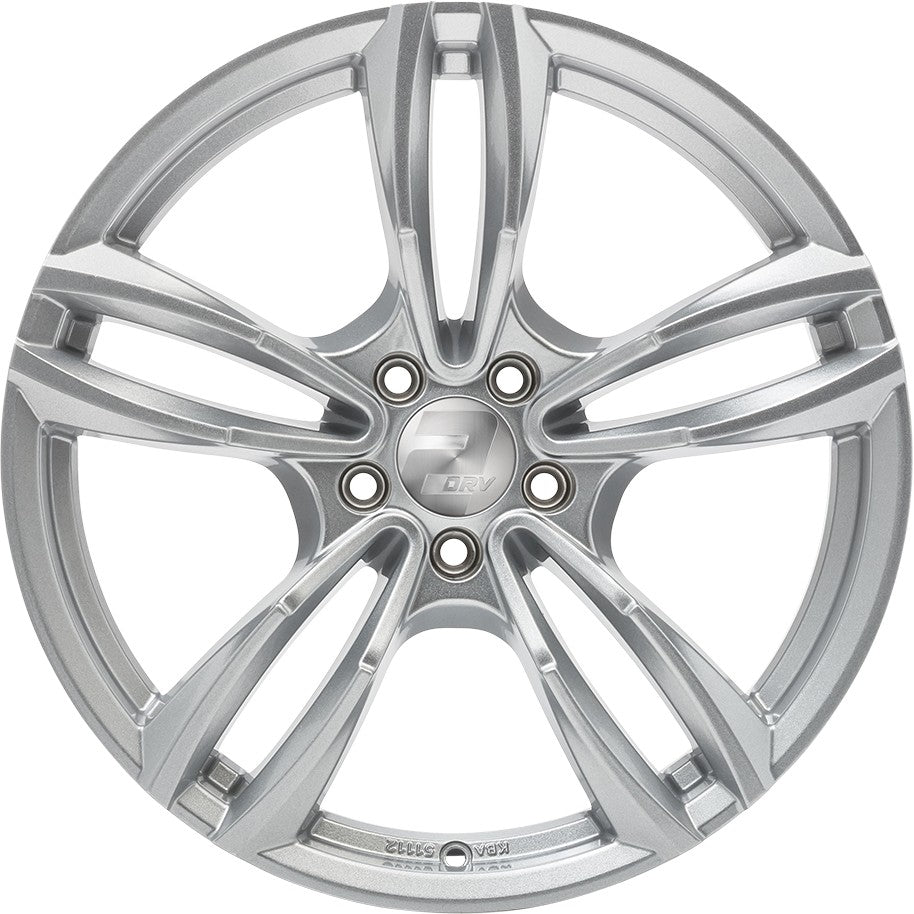 2DRV WH29 race silber lackiert 8.5x19 ET35 - LK5/120 ML72.6