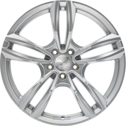 2DRV WH29 race silber lackiert 8.5x19 ET35 - LK5/120 ML72.6