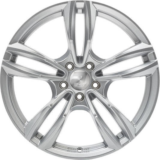2DRV WH29 race silber lackiert 8.5x19 ET42 - LK5/120 ML72.6
