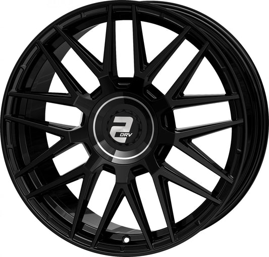 2DRV WH43 schwarz glänzend lackiert 8.5x19 ET40 - LK5/112 ML66.6