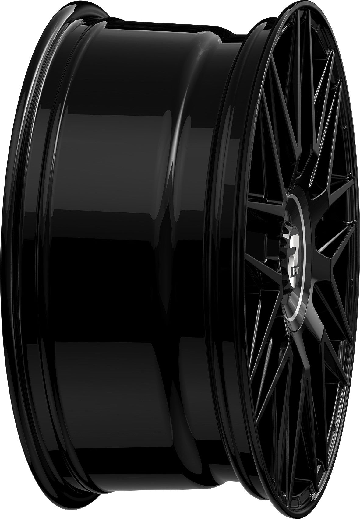 2DRV WH43 schwarz glänzend lackiert Alufelge 9x20 Zoll ET30 LK 5x112 ML66.6 – Bild 6