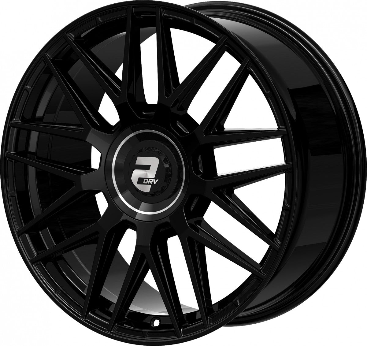 2DRV WH43 schwarz glänzend lackiert Alufelge 9x20 Zoll ET30 LK 5x112 ML66.6 – Bild 8