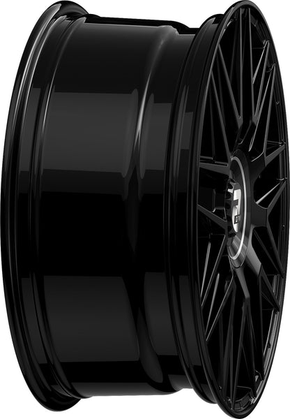 2DRV WH43 schwarz glänzend lackiert Alufelge 9x20 Zoll ET40 LK 5x112 ML66.6 – Bild 6