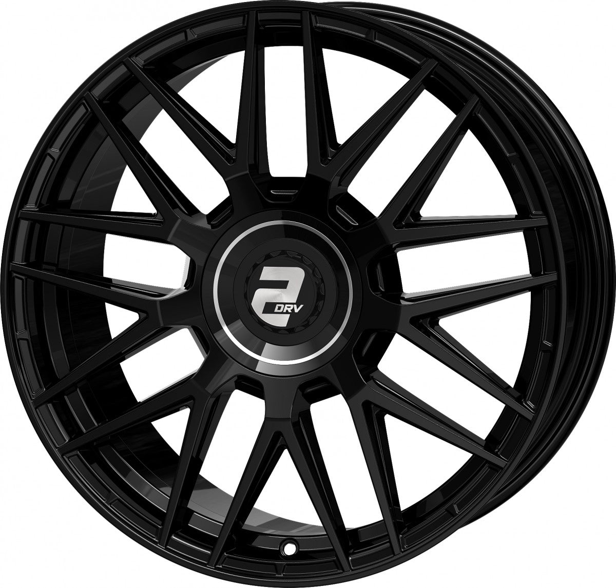 2DRV WH43 schwarz glänzend lackiert Alufelge 9x20 Zoll ET48 LK 5x112 ML66.6 – Bild 7