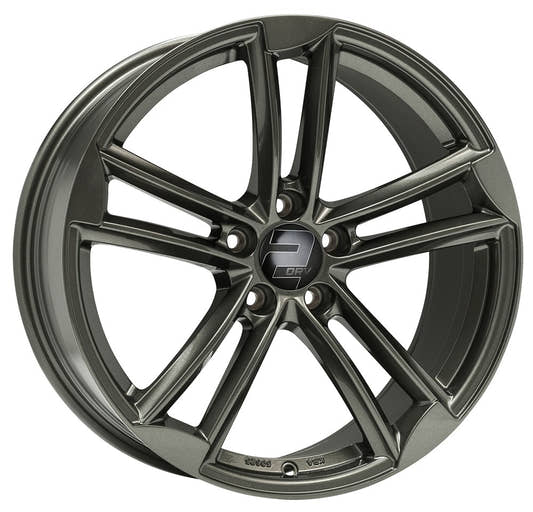 2DRV WH27 dark gunmetal lackiert Alufelge 8.5x19 Zoll ET30 LK 5x112 ML66.6