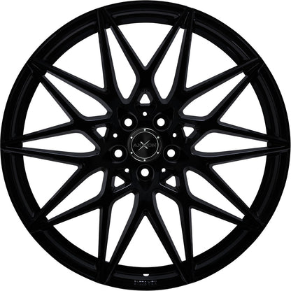 Axxion AX9 schwarz glänzend lackiert 9x20 ET35 - LK5/112 ML66.6