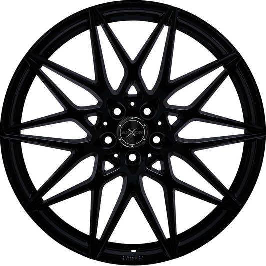 Axxion AX9 schwarz glänzend lackiert 9x20 ET30 - LK5/120 ML72.6