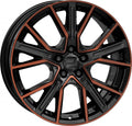 2DRV WH34 schwarz kupfer hochglanzpoliert Alufelge 9x21 Zoll ET30 LK 5x112 ML66.6