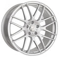 2DRV WH26 race silber lackiert Alufelge 8.5x19 Zoll ET55 LK 5x114.3 ML67.1