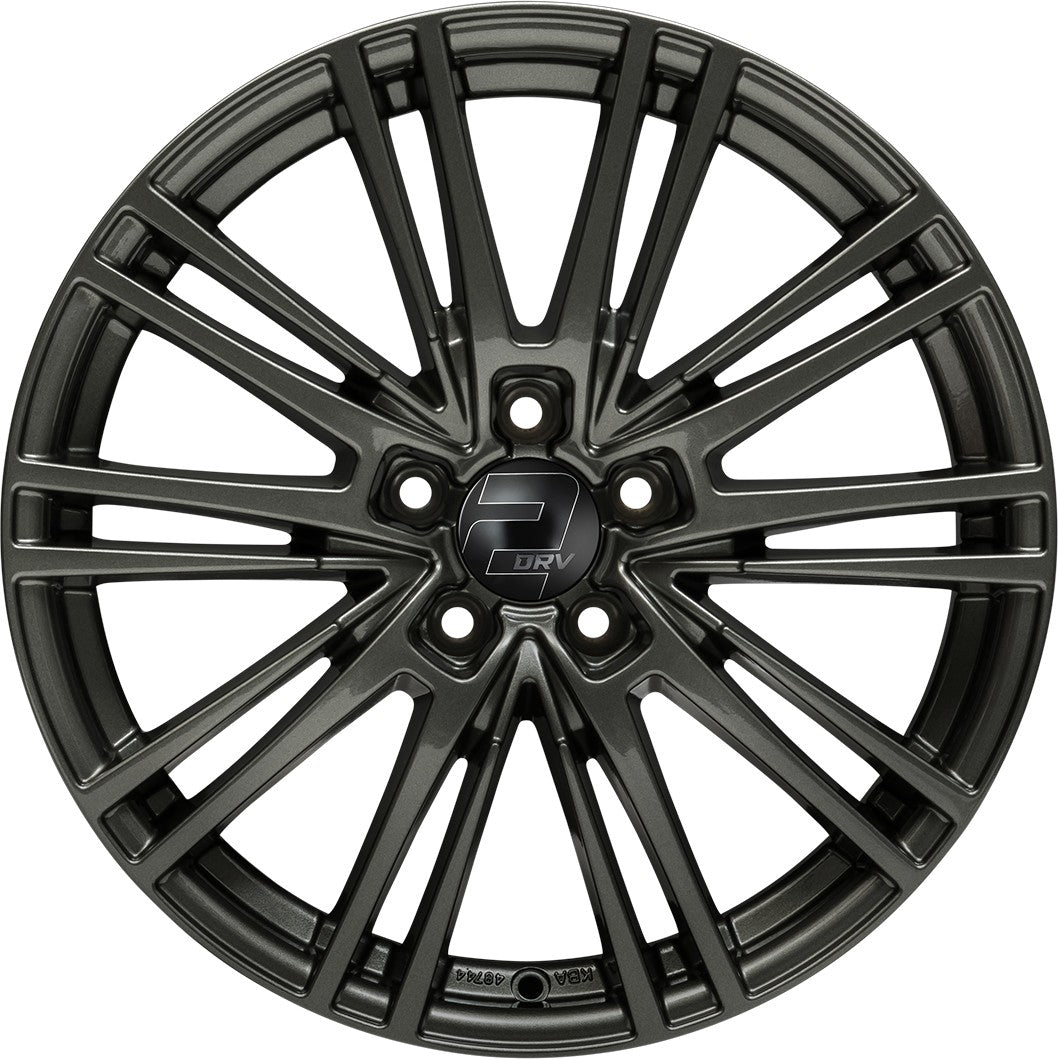 2DRV WH18 dark gunmetal lackiert 8x18 ET45 - LK5/112 ML66.6
