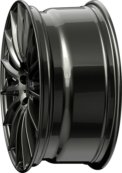 2DRV WH39 dark gunmetal lackiert Alufelge 8x18 Zoll ET48 LK 5x112 ML66.6 – Bild 7