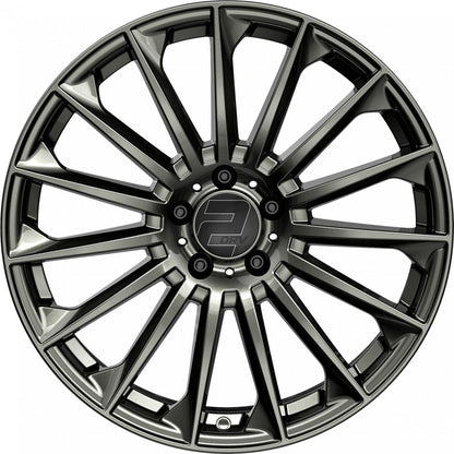 2DRV WH39 dark gunmetal lackiert Alufelge 8.5x19 Zoll ET35 LK 5x112 ML66.6 – Bild 2