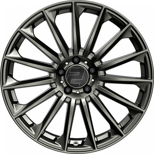 2DRV WH39 dark gunmetal lackiert 10x22 ET20 - LK5/112 ML66.6