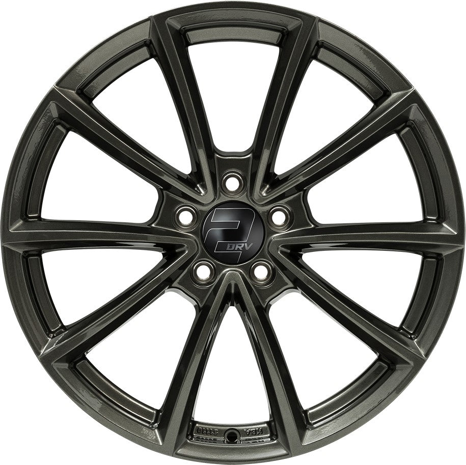 2DRV WH28 dark gunmetal lackiert 8x19 ET30 - LK5/112 ML66.6