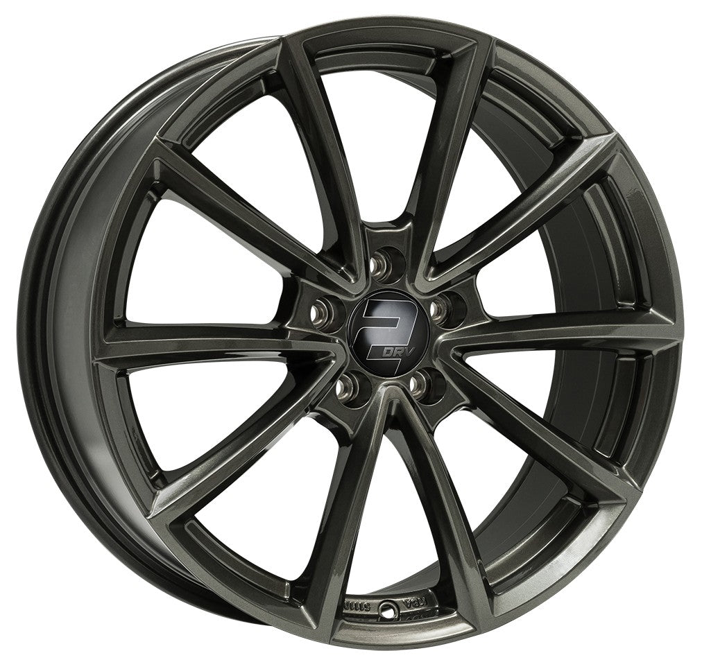 2DRV WH28 dark gunmetal lackiert 9x20 ET33 - LK5/112 ML66.6