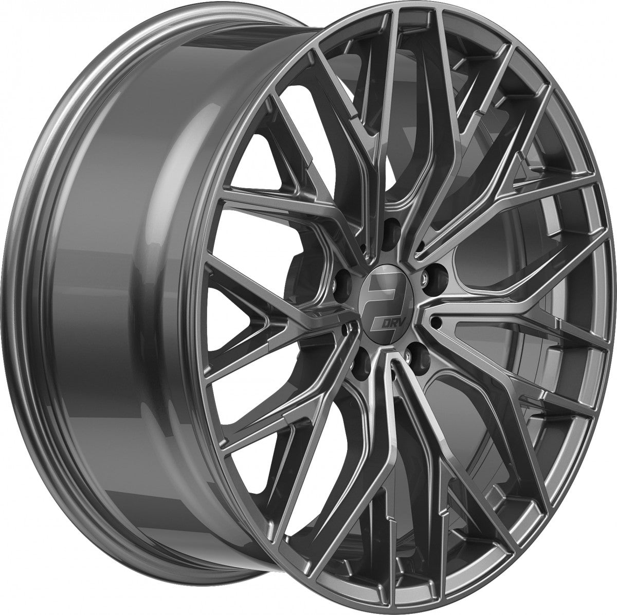 2DRV WH37 daytona grau lackiert Alufelge 8.5x19 Zoll ET40 LK 5x108 ML72.6 – Bild 4