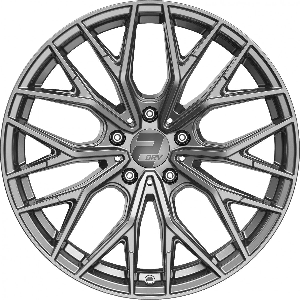 2DRV WH37 daytona grau lackiert Alufelge 8.5x20 Zoll ET42 LK 5x112 ML66.6 – Bild 2
