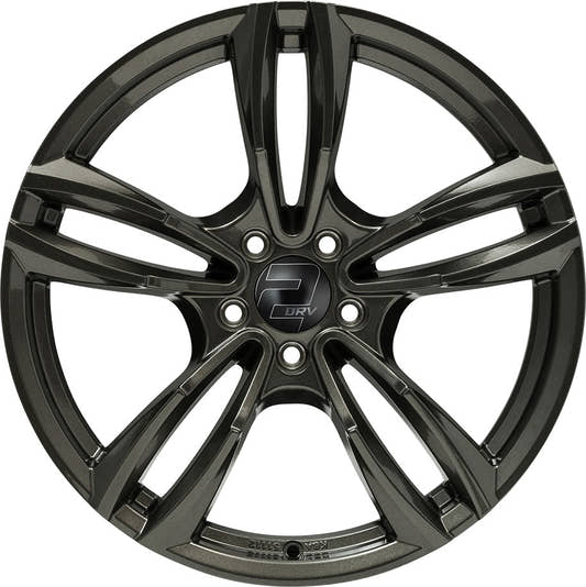2DRV WH29 dark gunmetal lackiert Alufelge 7.5x17 Zoll ET43 LK 5x120 ML72.6