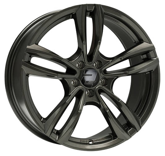 2DRV WH29 dark gunmetal lackiert Alufelge 7.5x17 Zoll ET54 LK 5x112 ML66.7