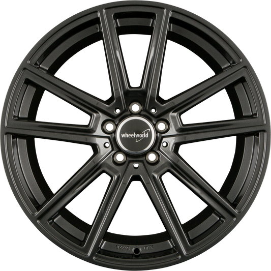 2DRV by WHEELWORLD WH30 Dark Gunmetal Glänzend (DGM+) Alufelge 8x18 Zoll ET35 LK 5x112 ML66.6
