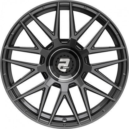 2DRV WH43 dark gunmetal lackiert Alufelge 8.5x19 Zoll ET48 LK 5x112 ML66.6 – Bild 2