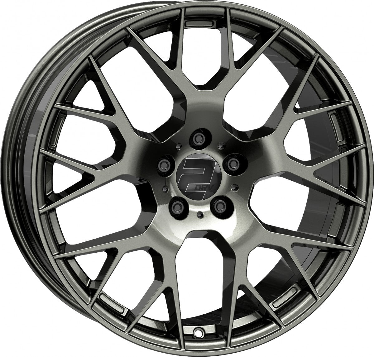 2DRV WH47 dark gunmetal lackiert Alufelge 9x20 Zoll ET30 LK 5x112 ML66.6