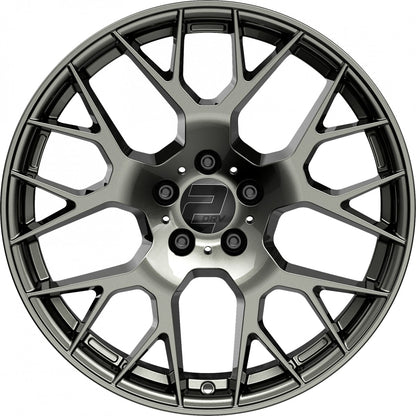 2DRV WH47 dark gunmetal lackiert Alufelge 9x20 Zoll ET35 LK 5x114.3 ML72.6 – Bild 2