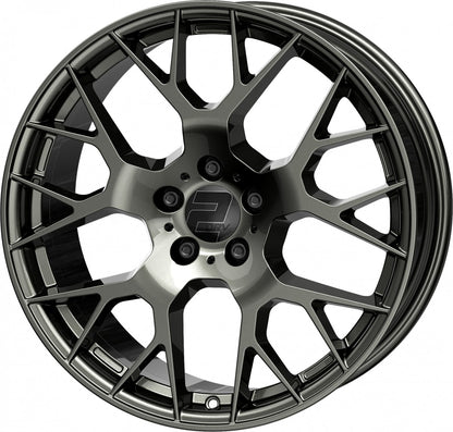 2DRV WH47 dark gunmetal lackiert Alufelge 9x20 Zoll ET35 LK 5x114.3 ML72.6 – Bild 7