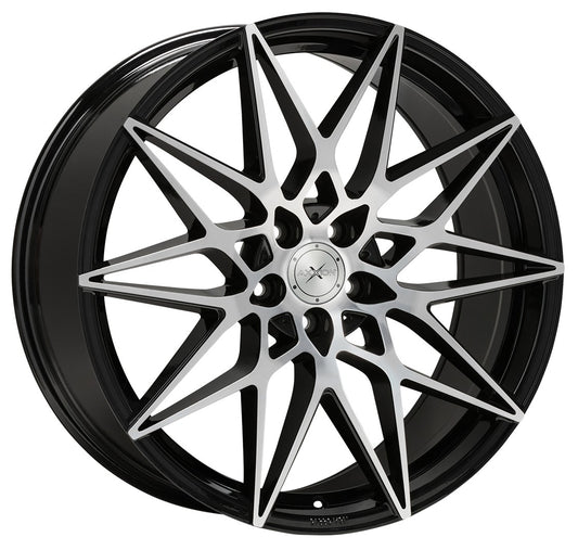 Axxion AX9 schwarz hochglanzpoliert 9x20 ET48 - LK5/108 ML63.4